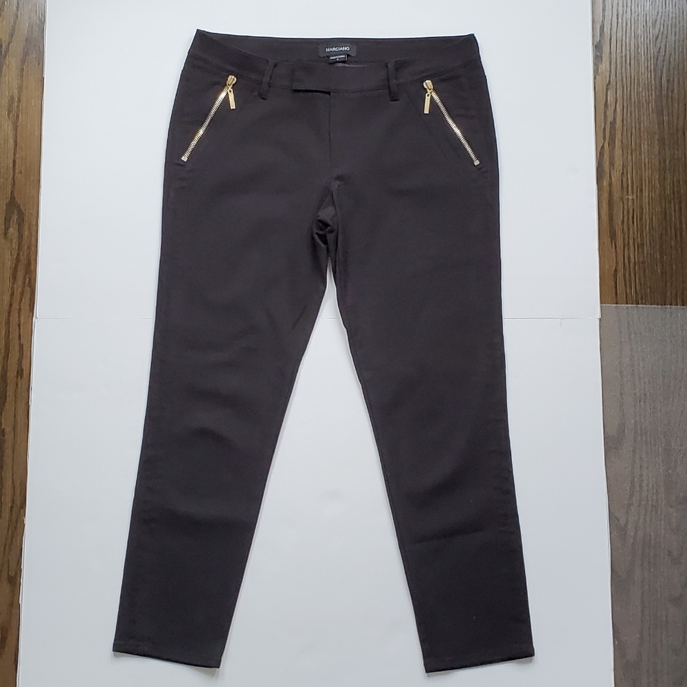 Marciano Black Fitted Pants Size 8